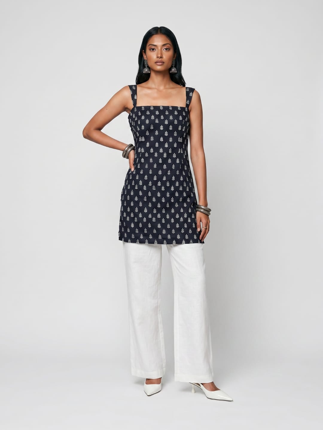 Nitara Wide Shoulder Strap Kurti
