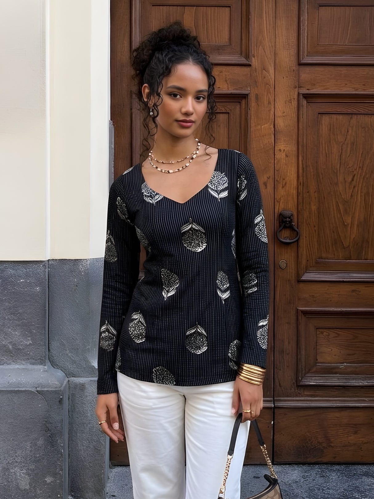Naiza sleeved modest kurti