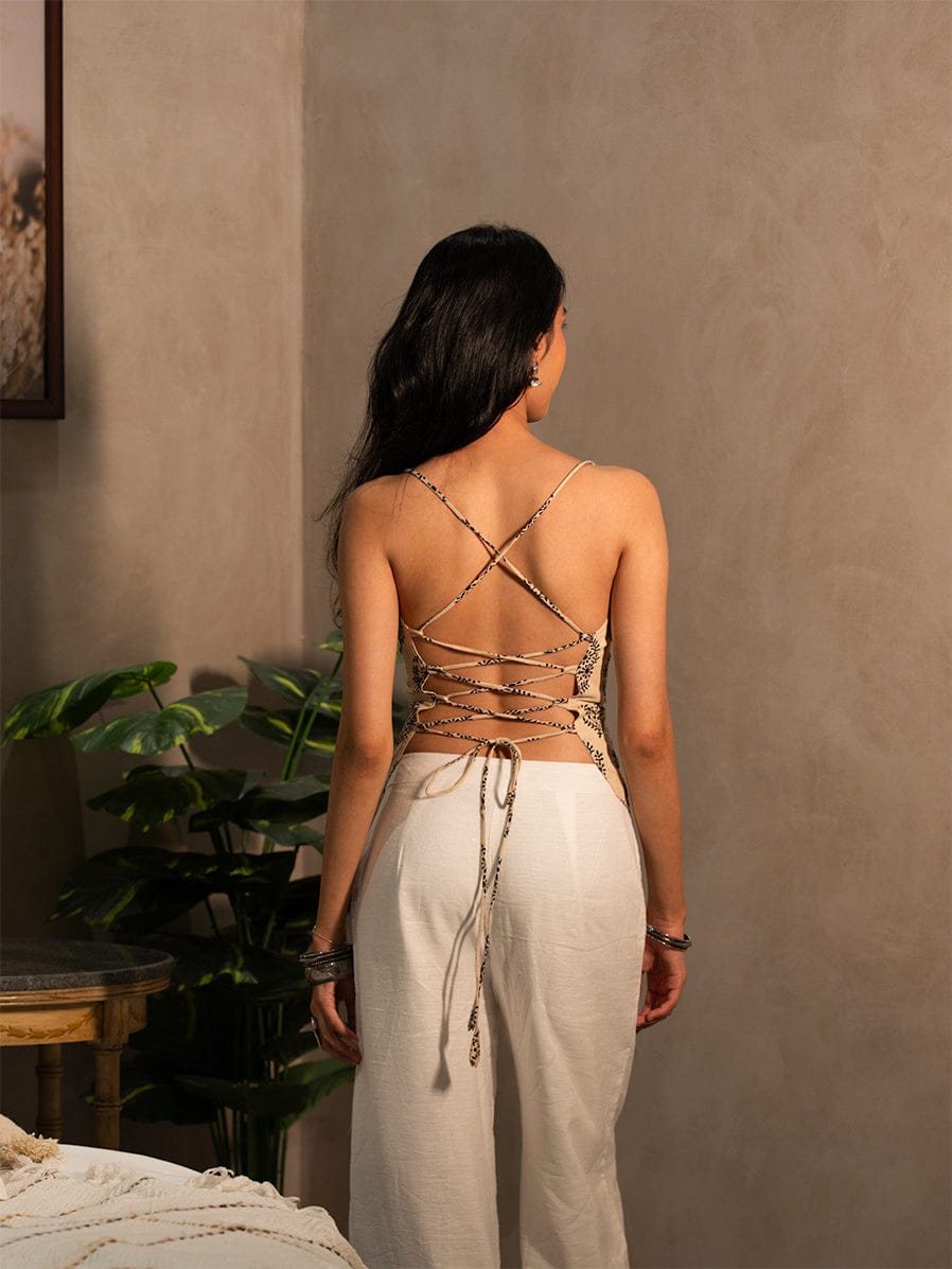 Vara Backless Top