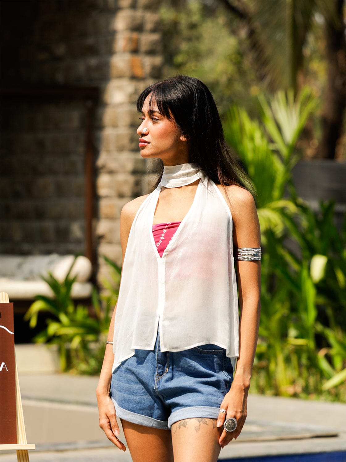 Ahana Halterneck Top