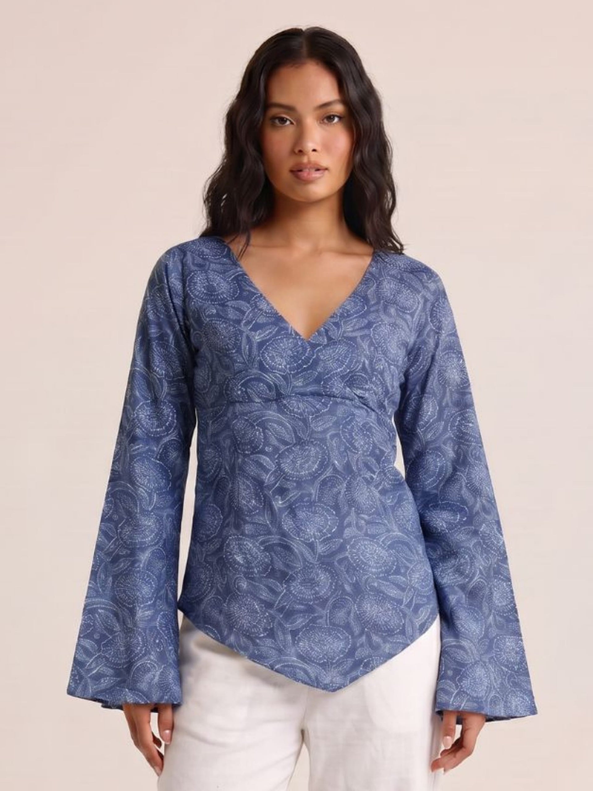 Riwaya Bell Sleeved Top