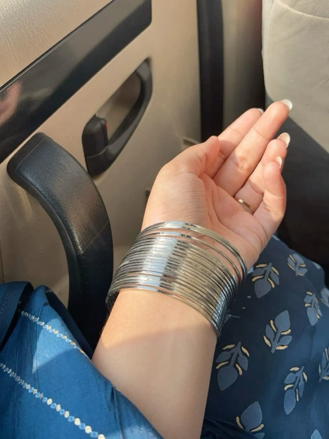 Silver Bangle Set