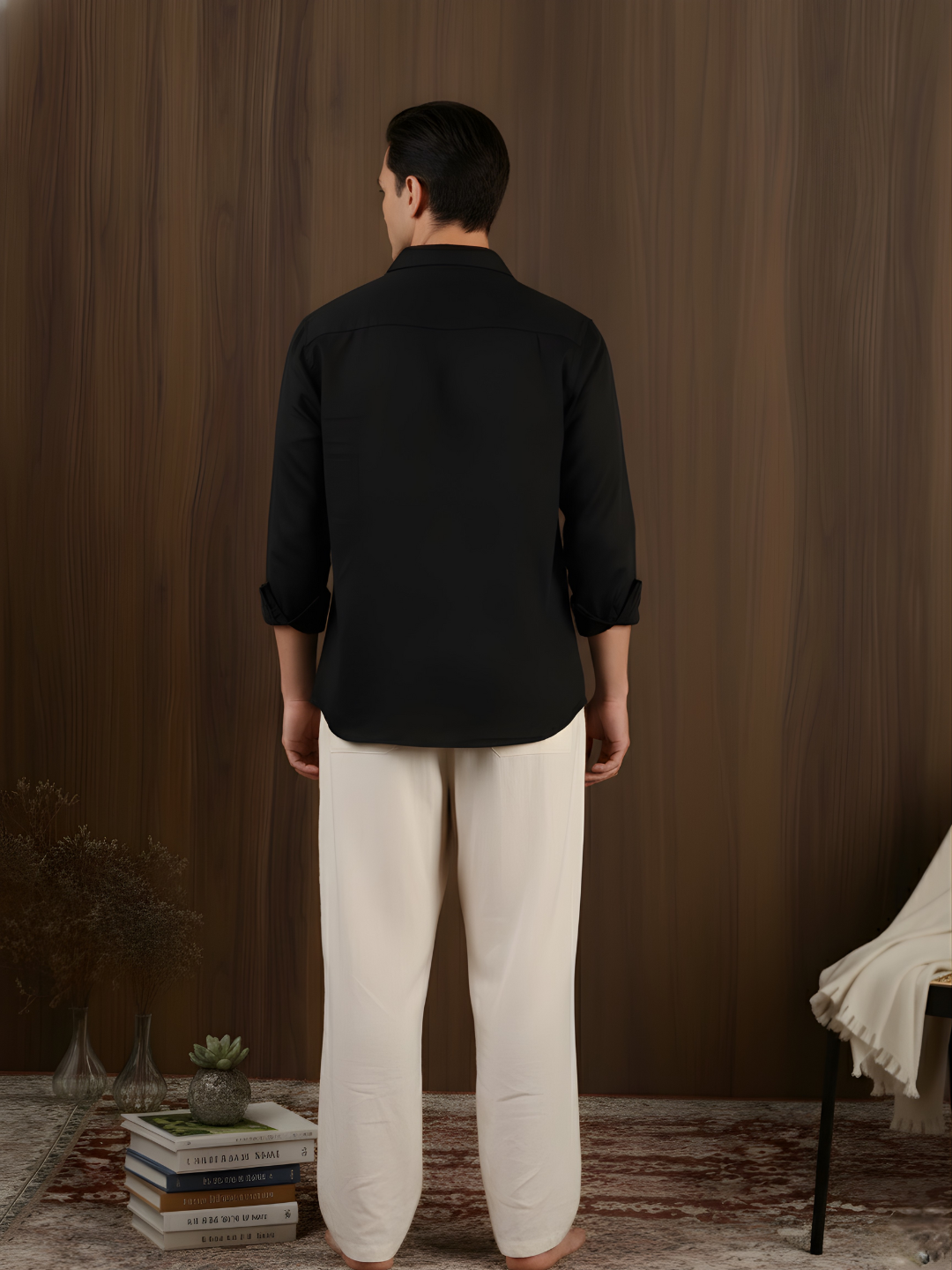 Aryan Linen Fitted Shirt