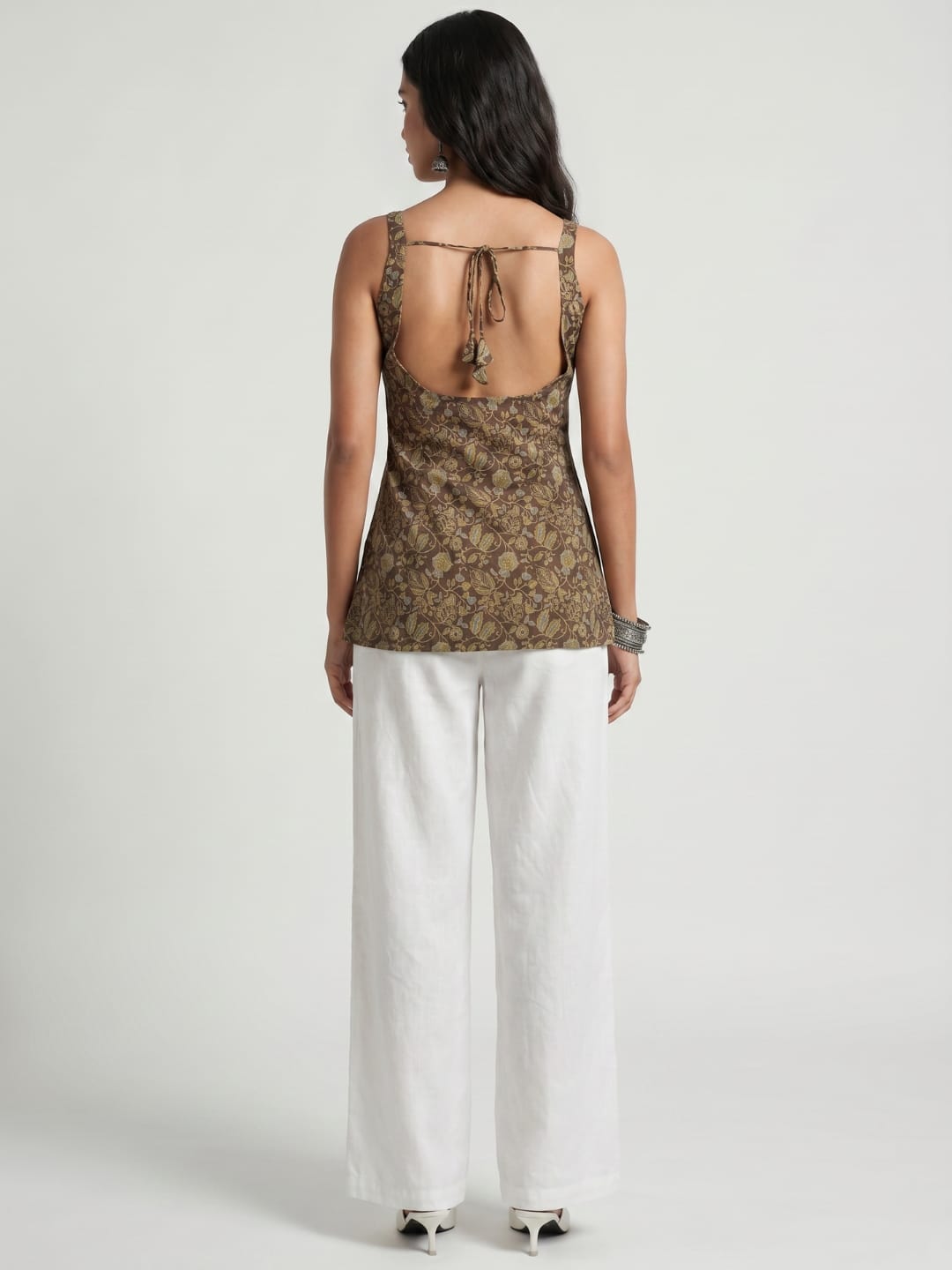 Zeel Deep Back Short Kurti