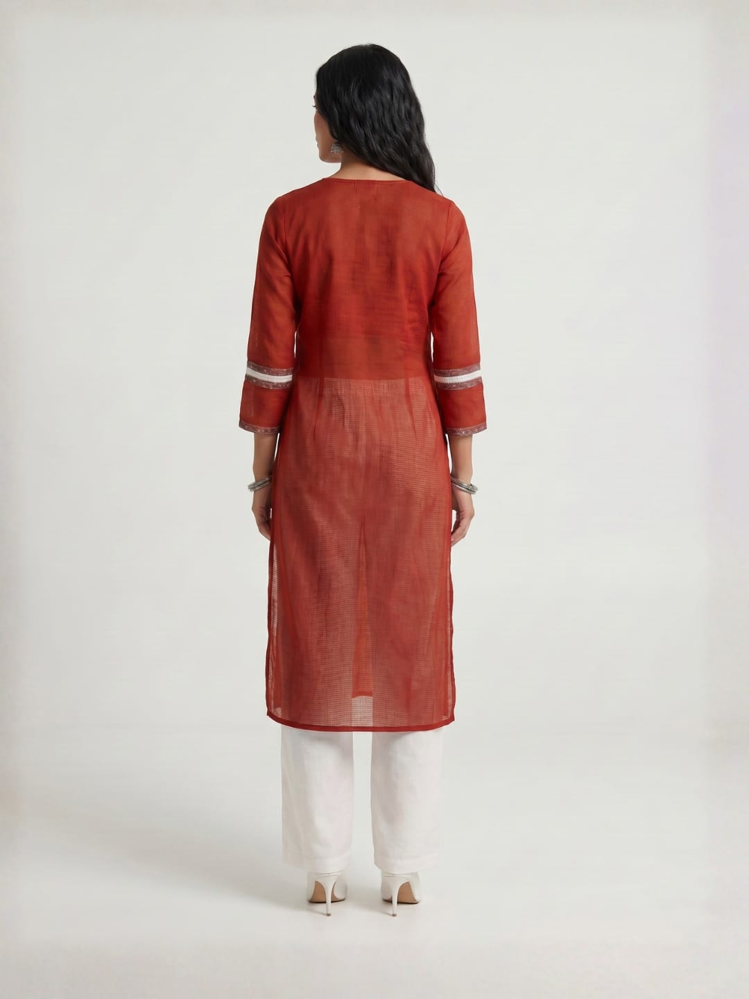 Alizeh Mul side Slit Kurti