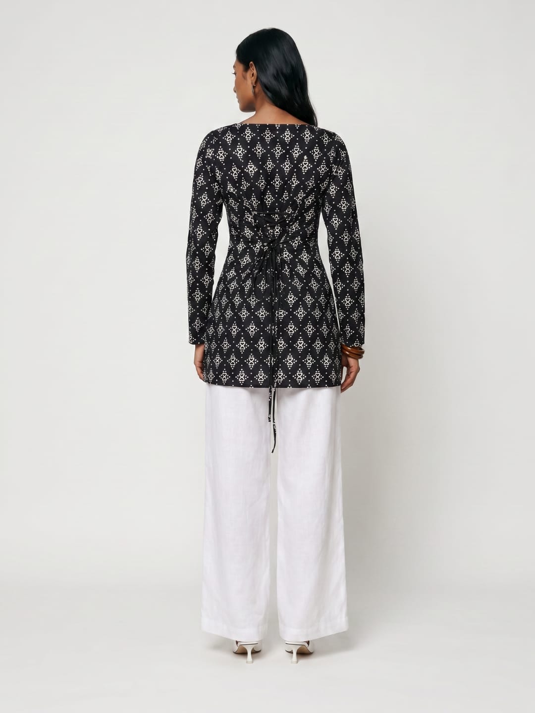 Janki Sleeved Corset Kurti