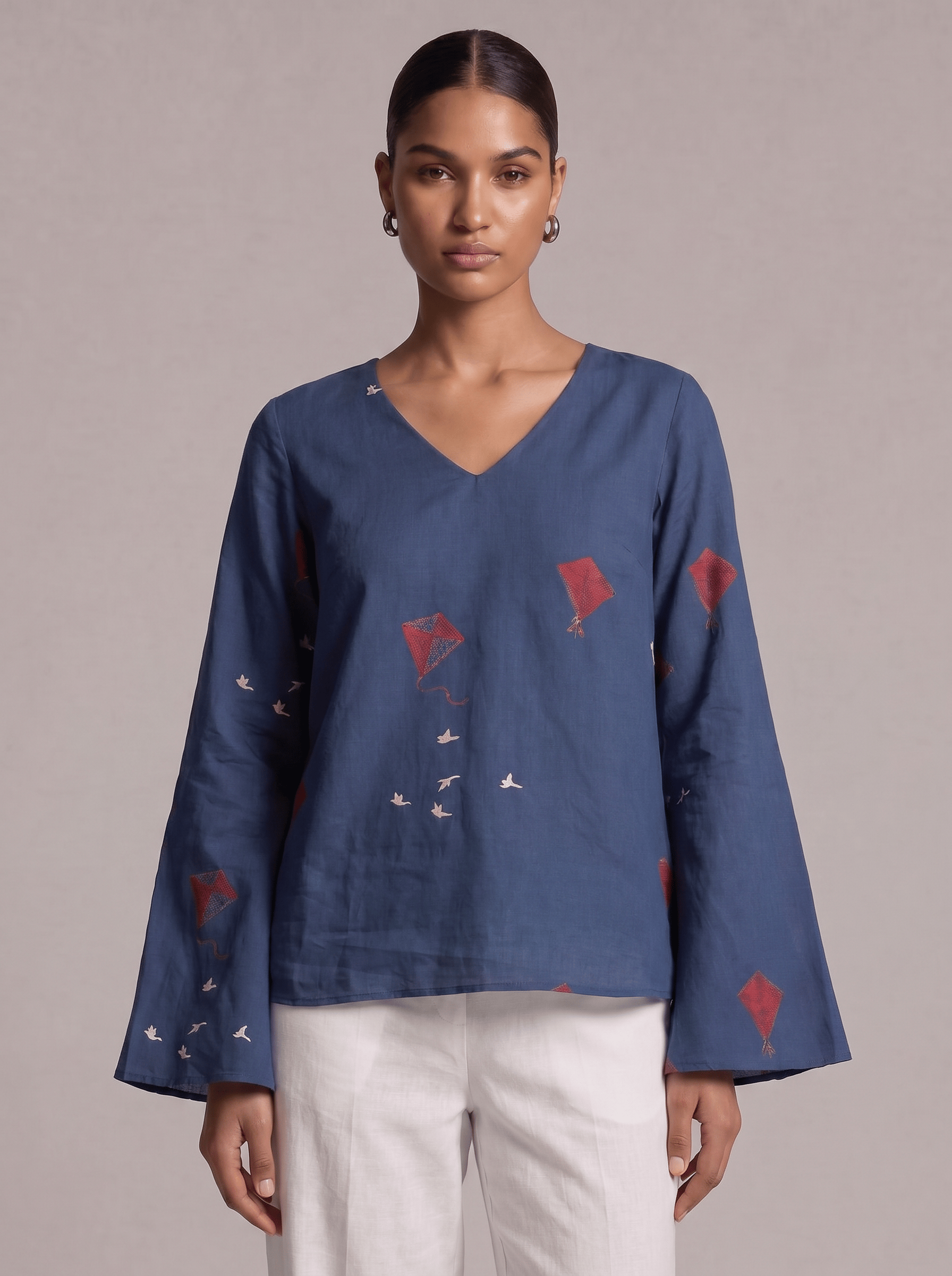 Sakshi Bell Sleeved Top