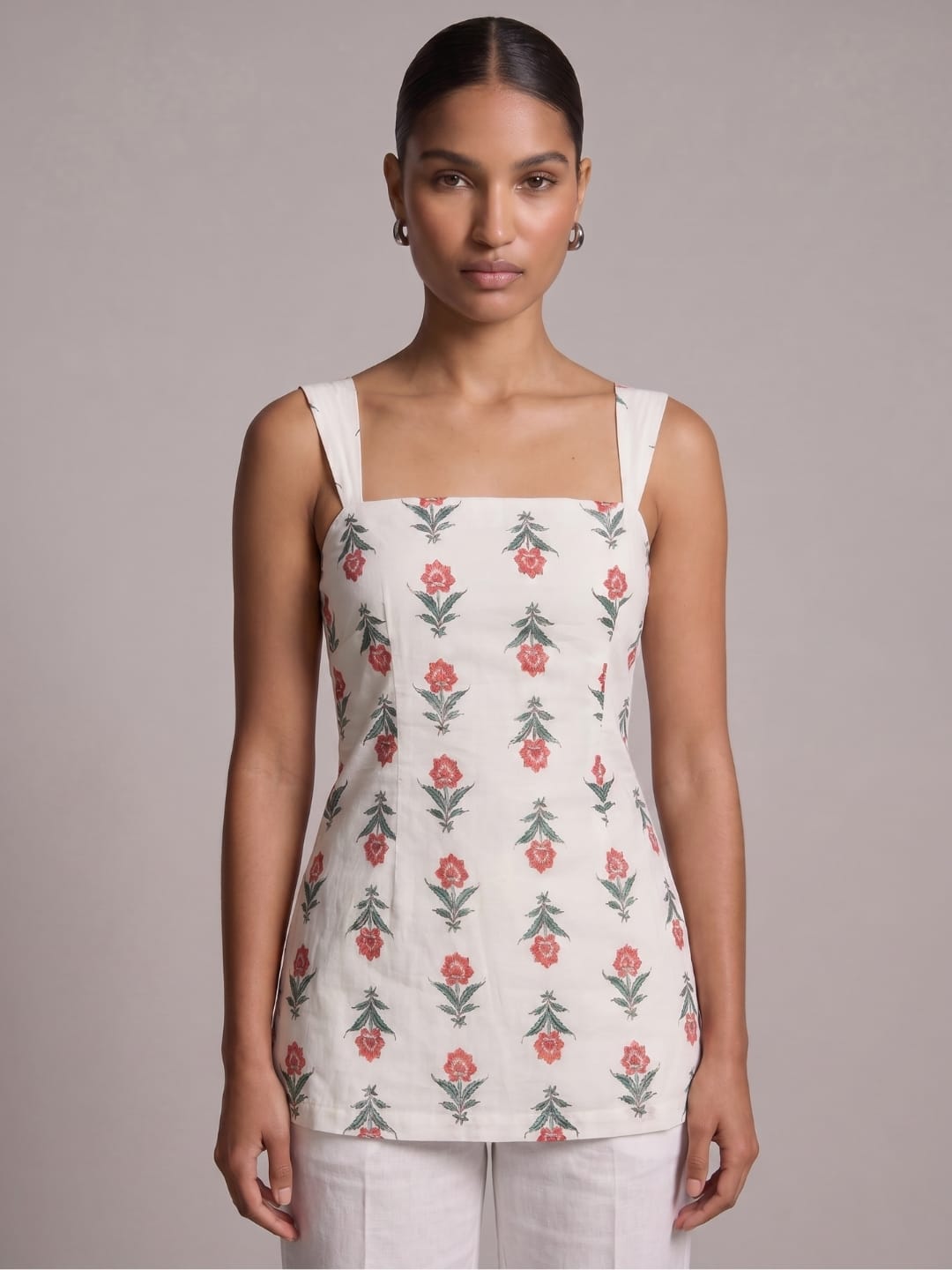 Miraya Wide Shoulder Strap Kurti
