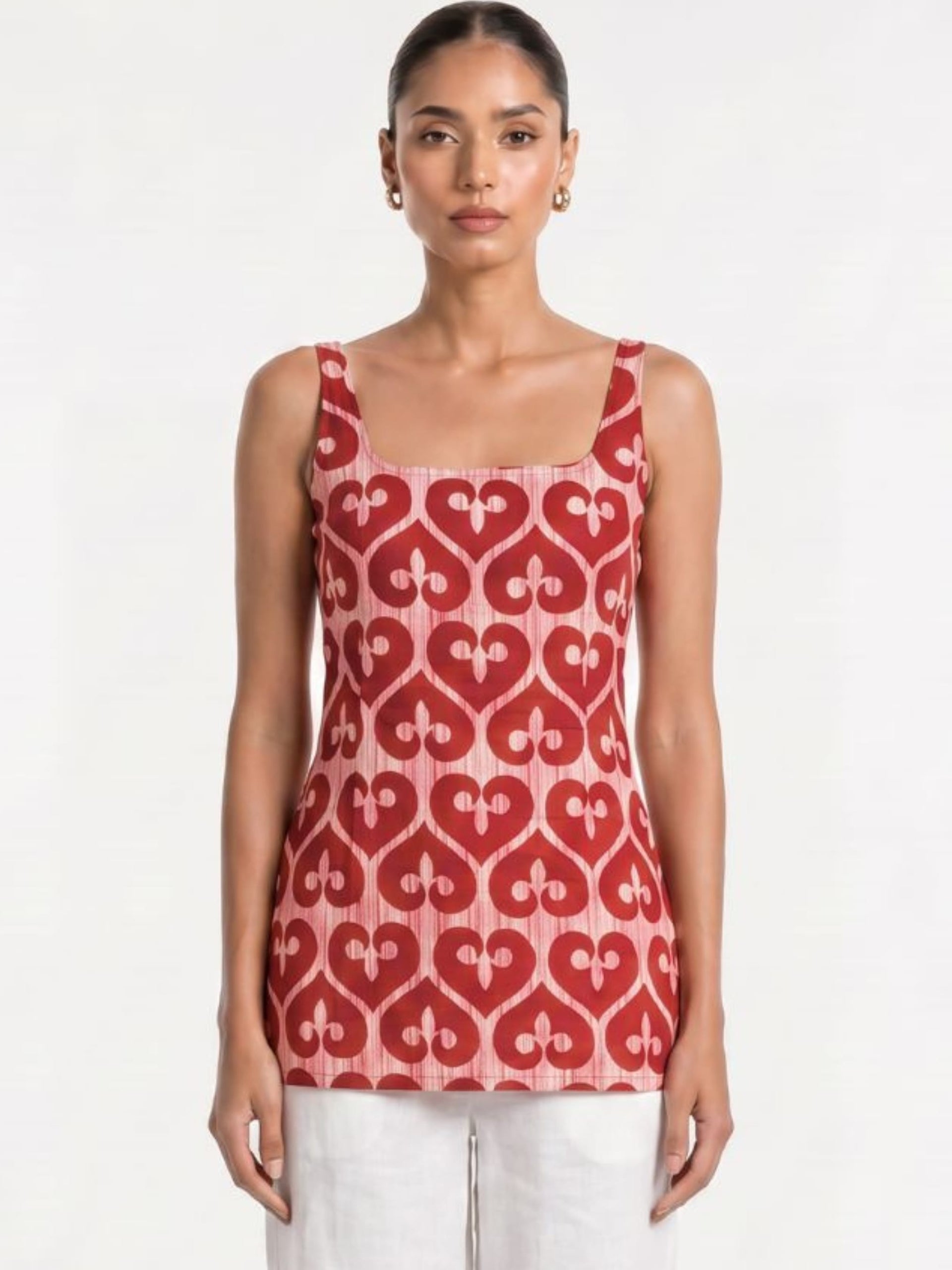 Myra Deep Back Short Kurti
