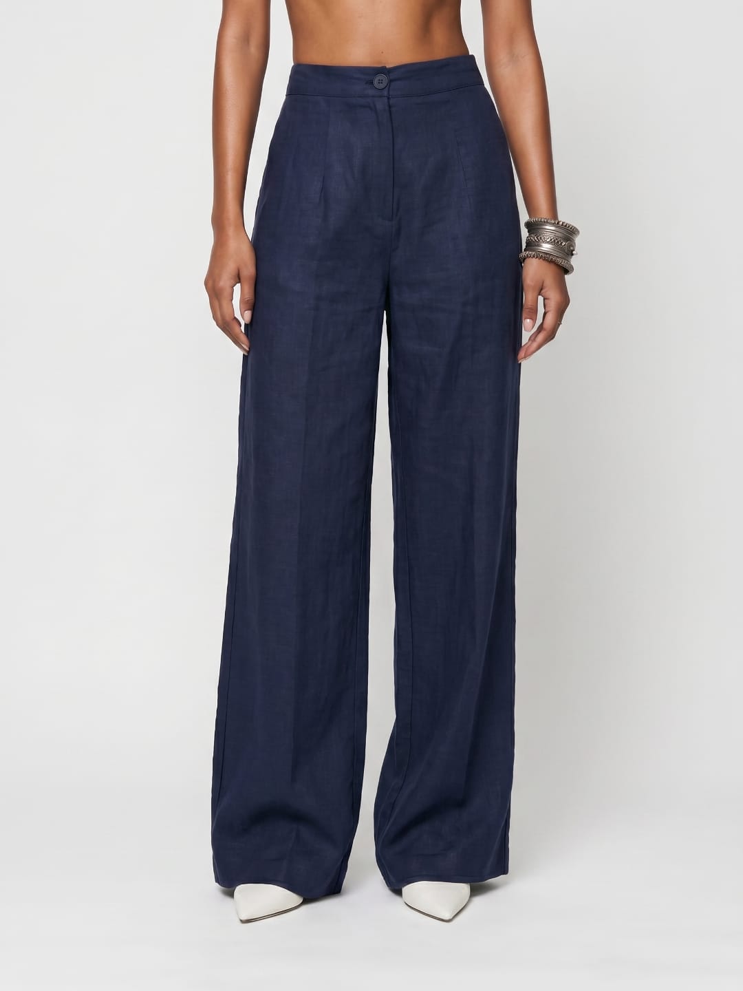 Navy Blue Loose fitting pants