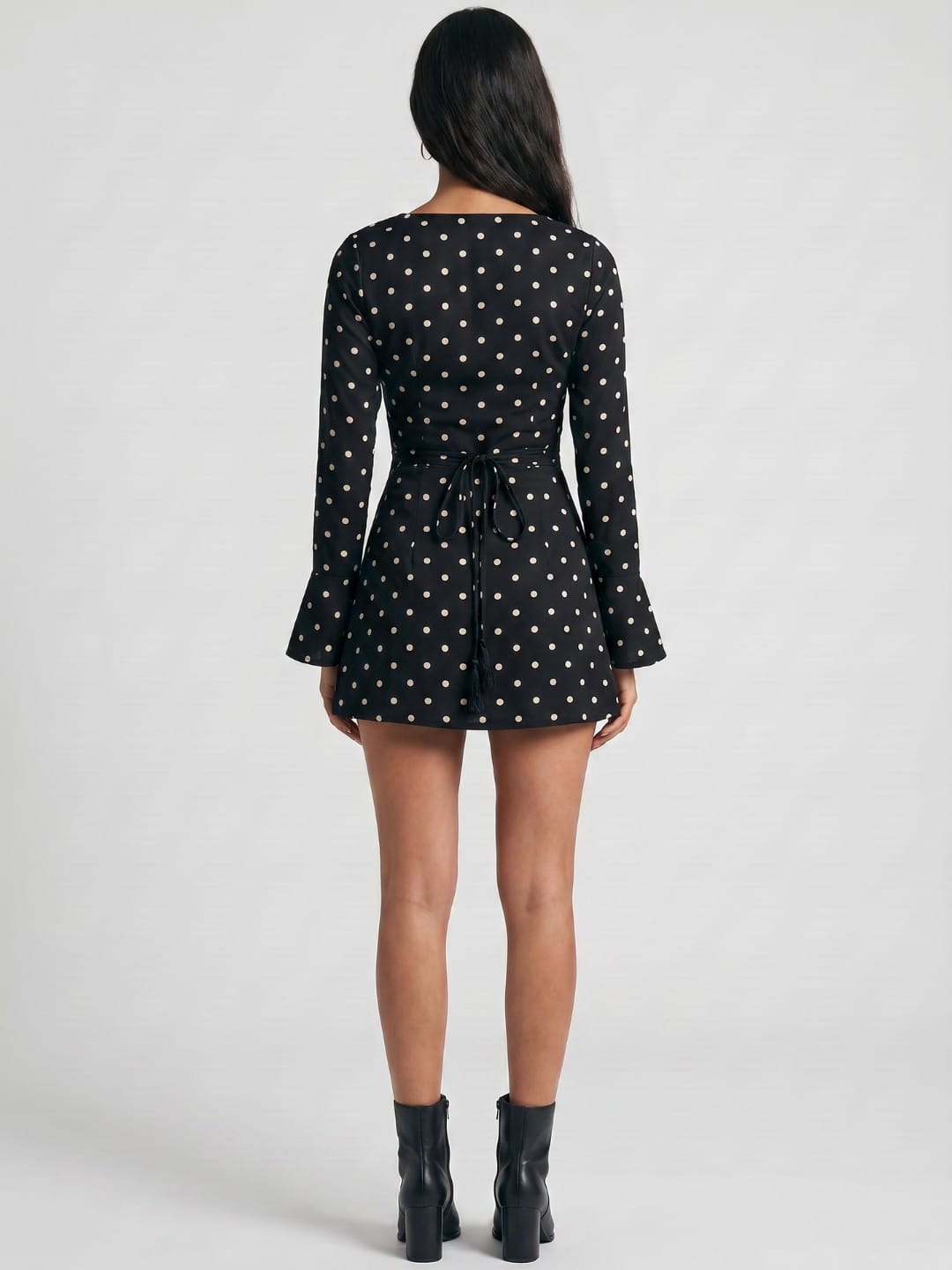 Nora Polka Corset Dress