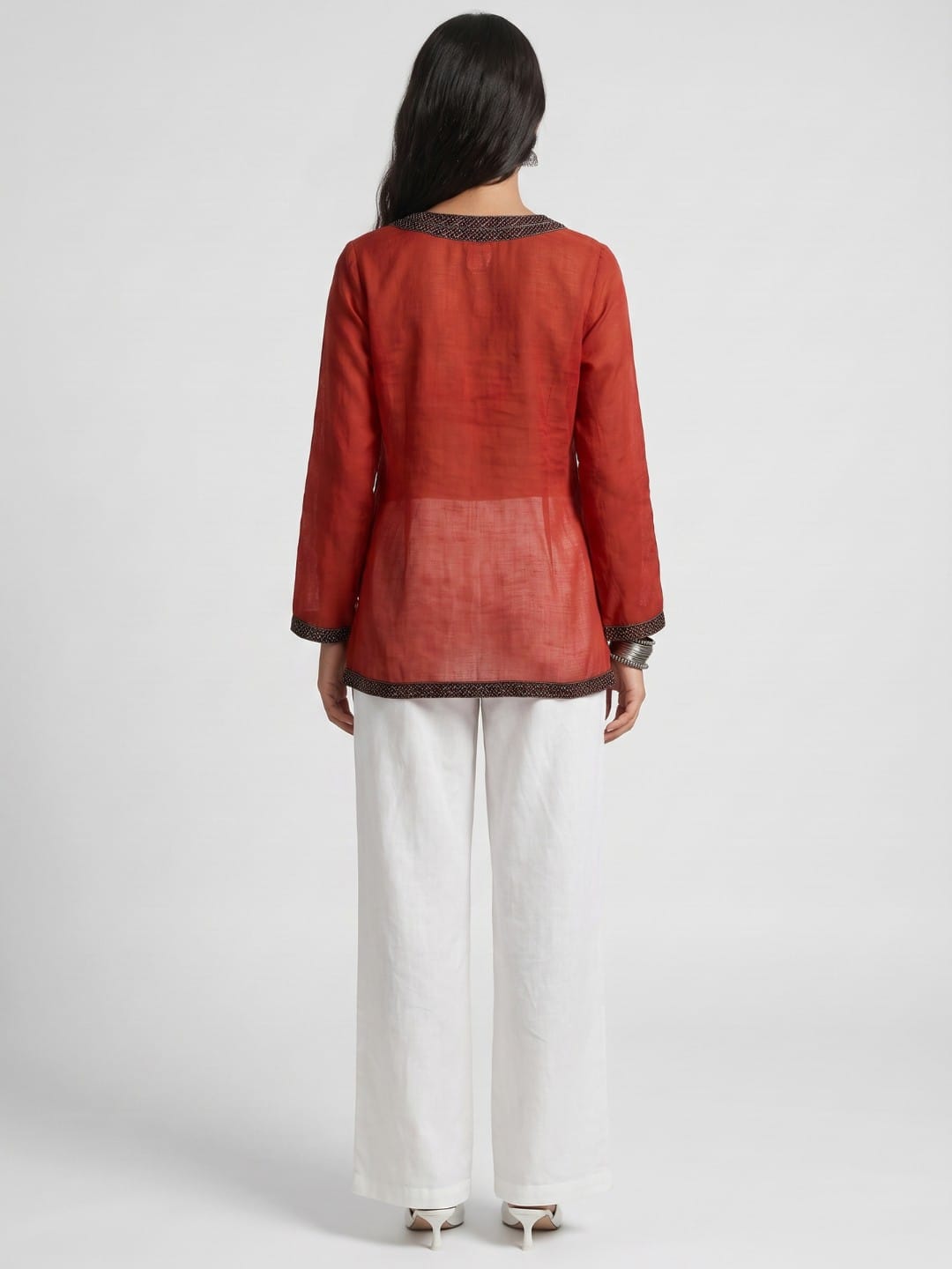 Shrishti mul cover up - kurti