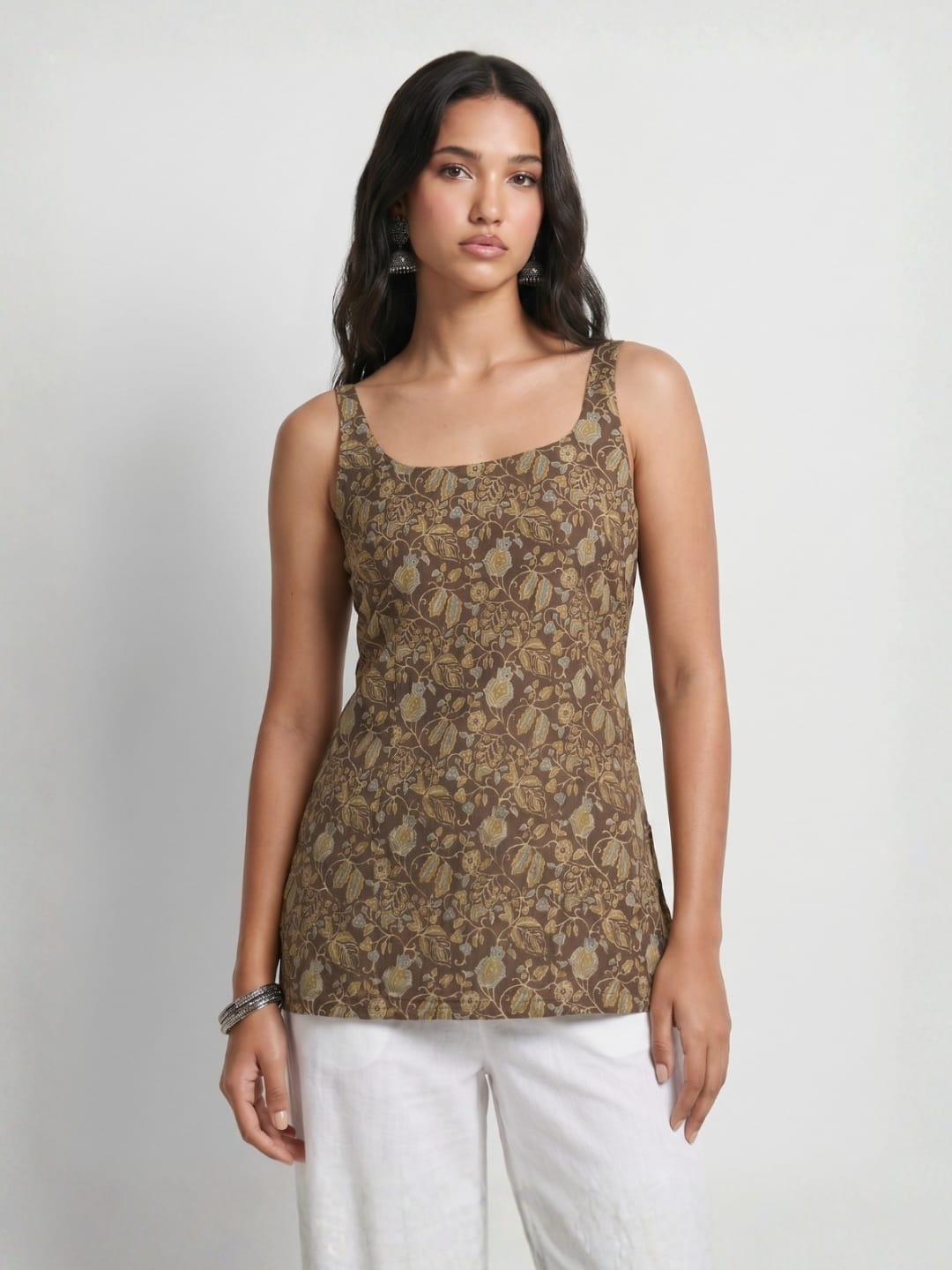 Zeel Deep Back Short Kurti