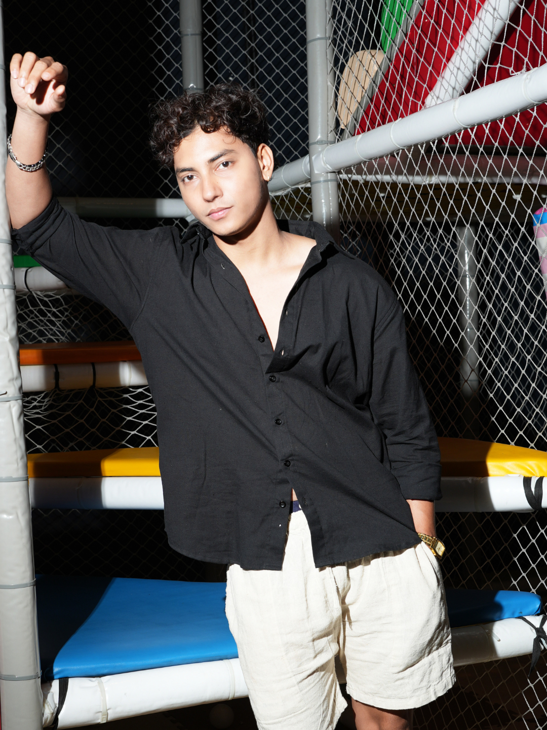 Aryan Linen Fitted Shirt