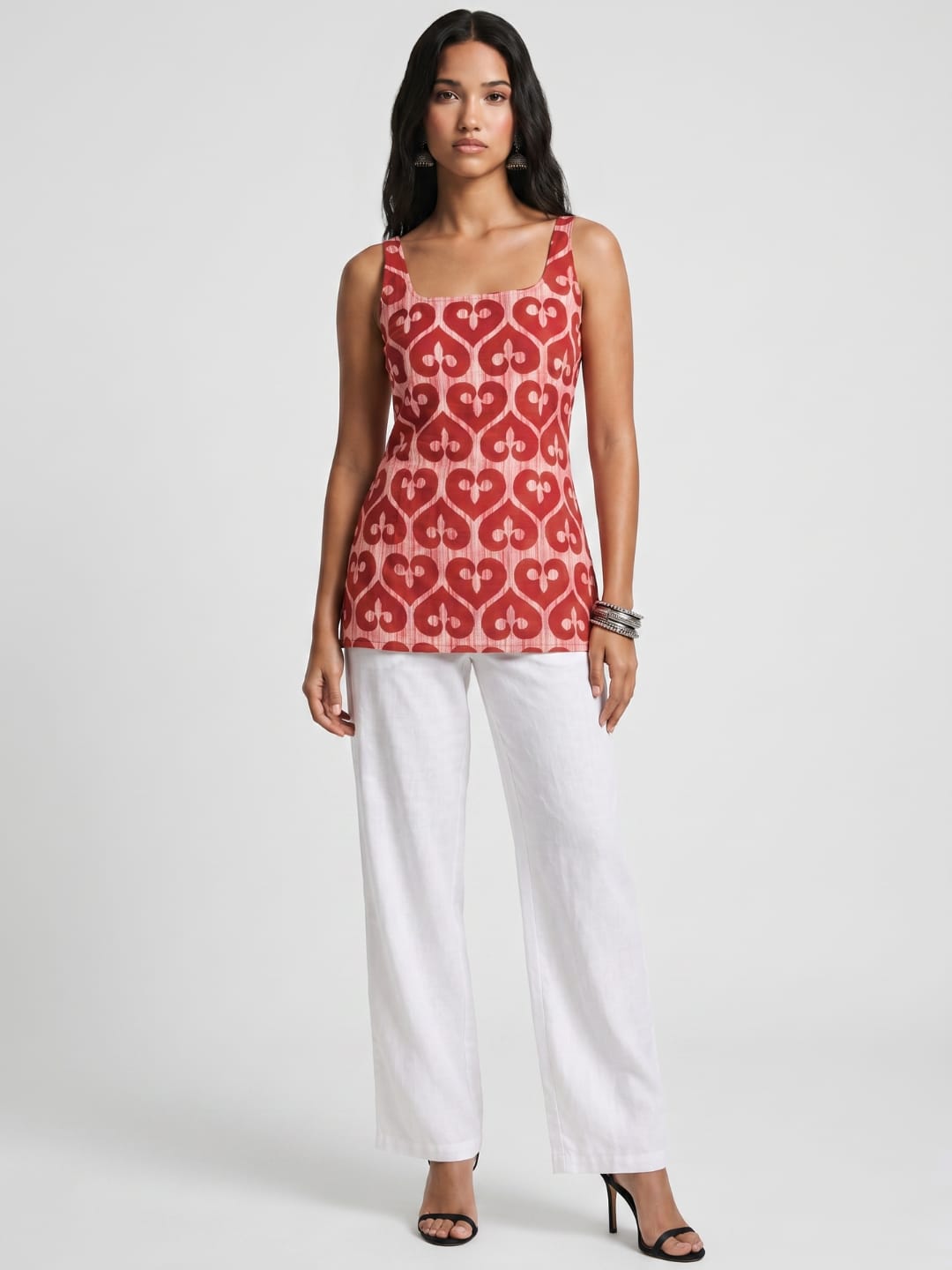 Myra Deep Back Short Kurti