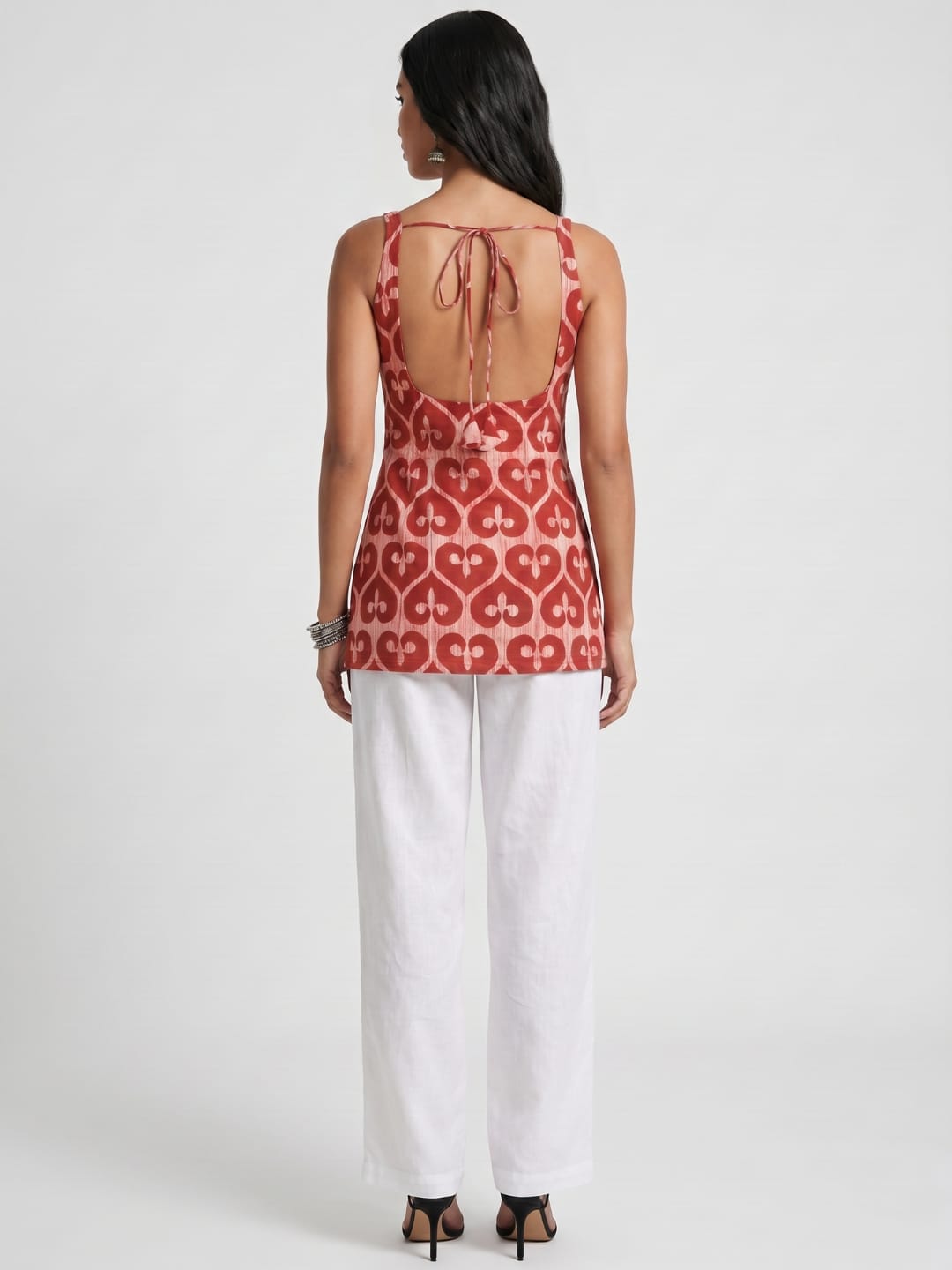Myra Deep Back Short Kurti
