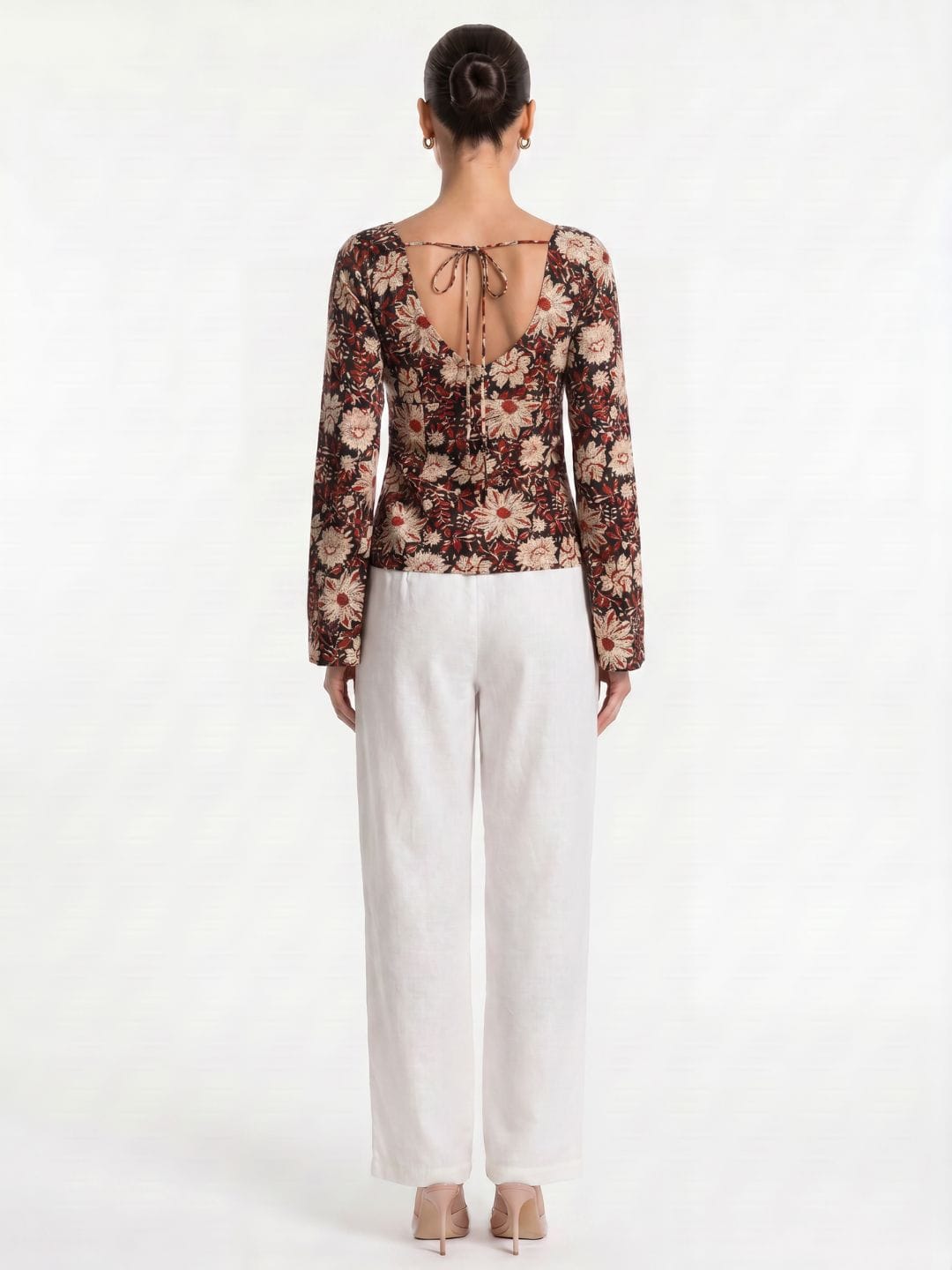 Naira Bell Sleeved Top