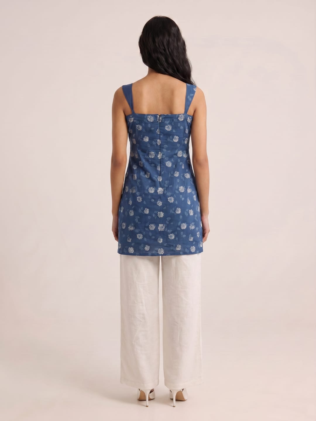 Khushi Wide Shoulder Strap Kurti