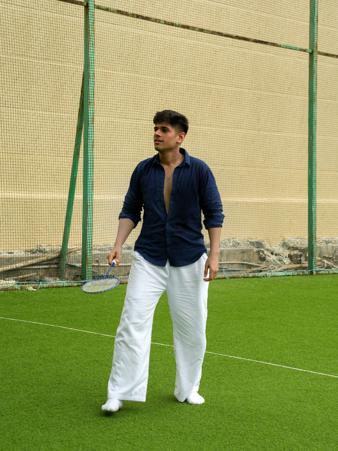 Raghav Linen Fitted Shirt