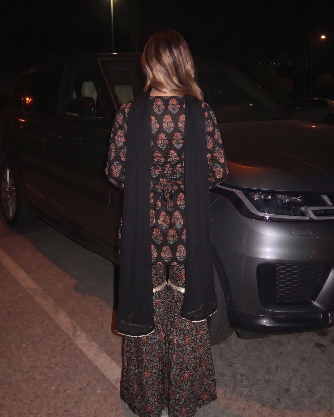 Saaz Sleeved Corset Kurti & Sharara Set