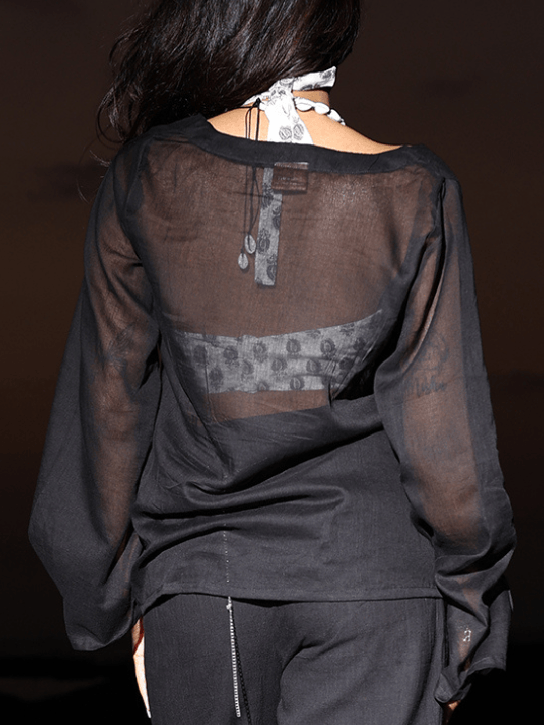 Saanj Mul Sheer cover up