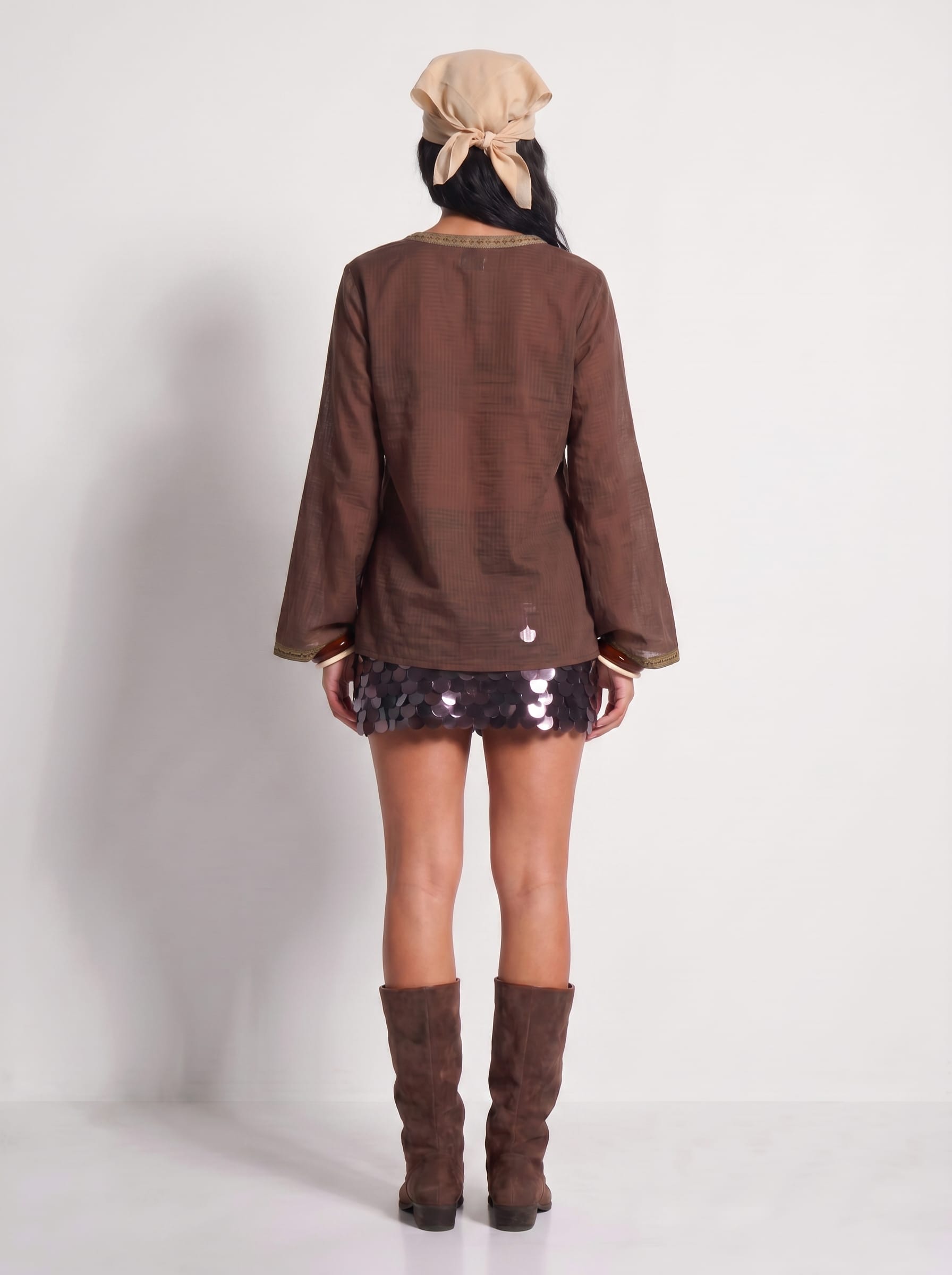 Jharna Sheer Short Kurti