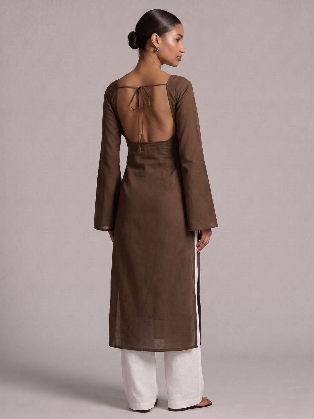 Nehal Deep Back Long Kurti
