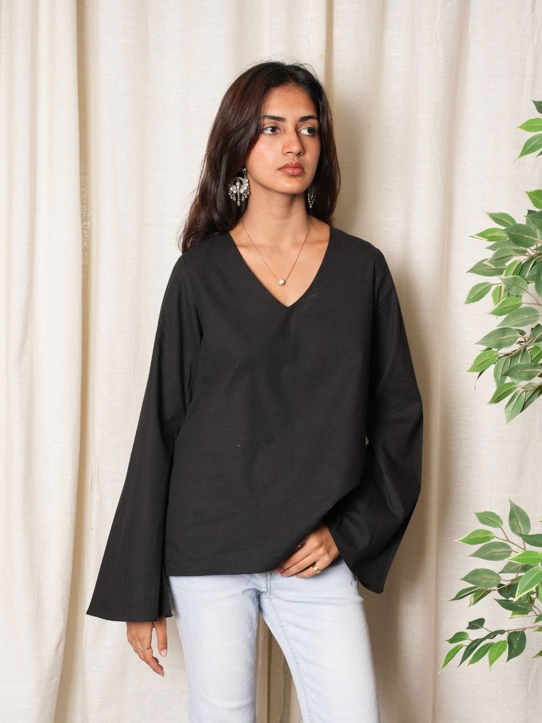 Krutika Bell Sleeved Top
