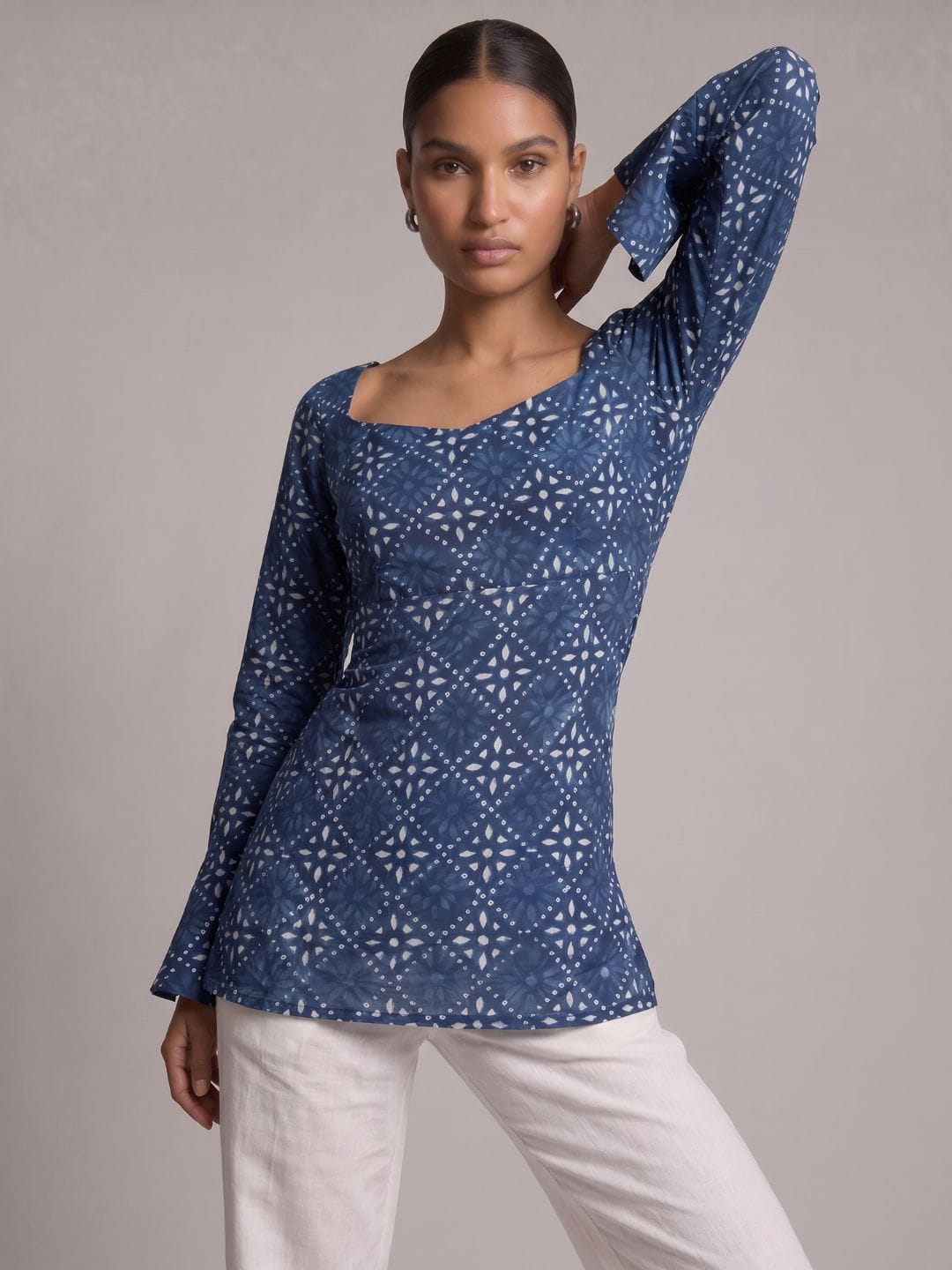 Dhara Tie-Back Kurti
