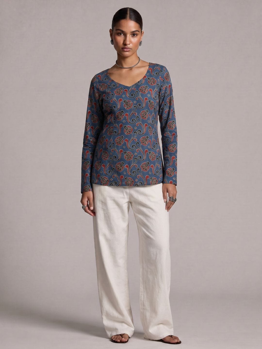 Asha Sleeved Modest Kurti
