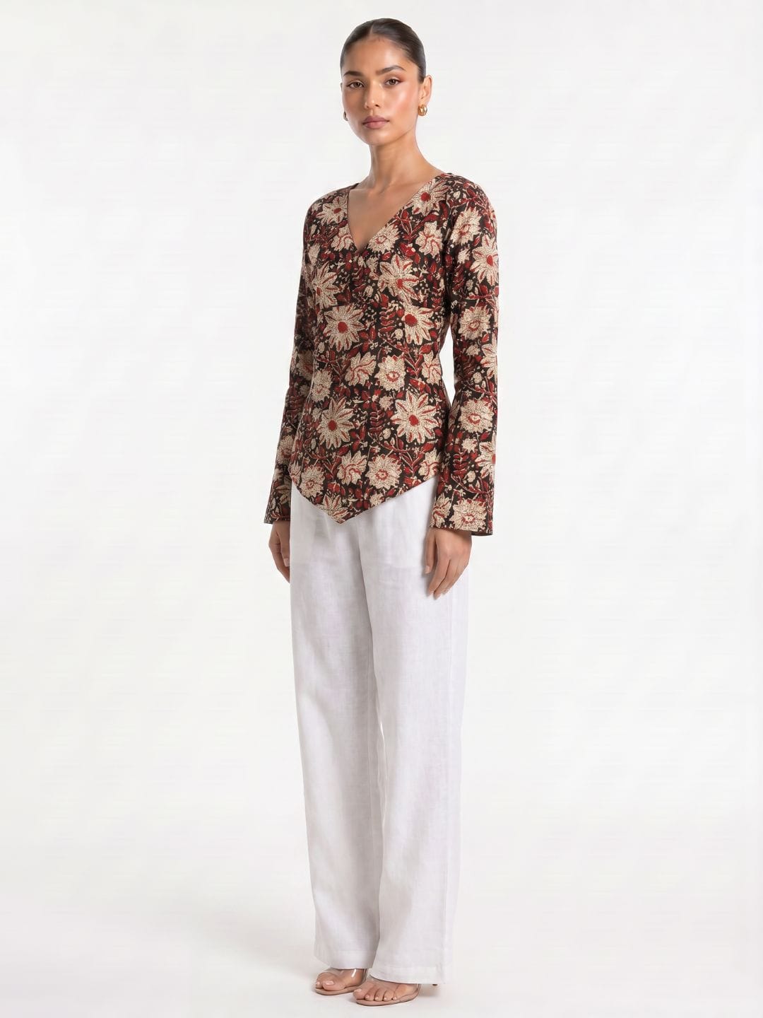 Naira Bell Sleeved Top