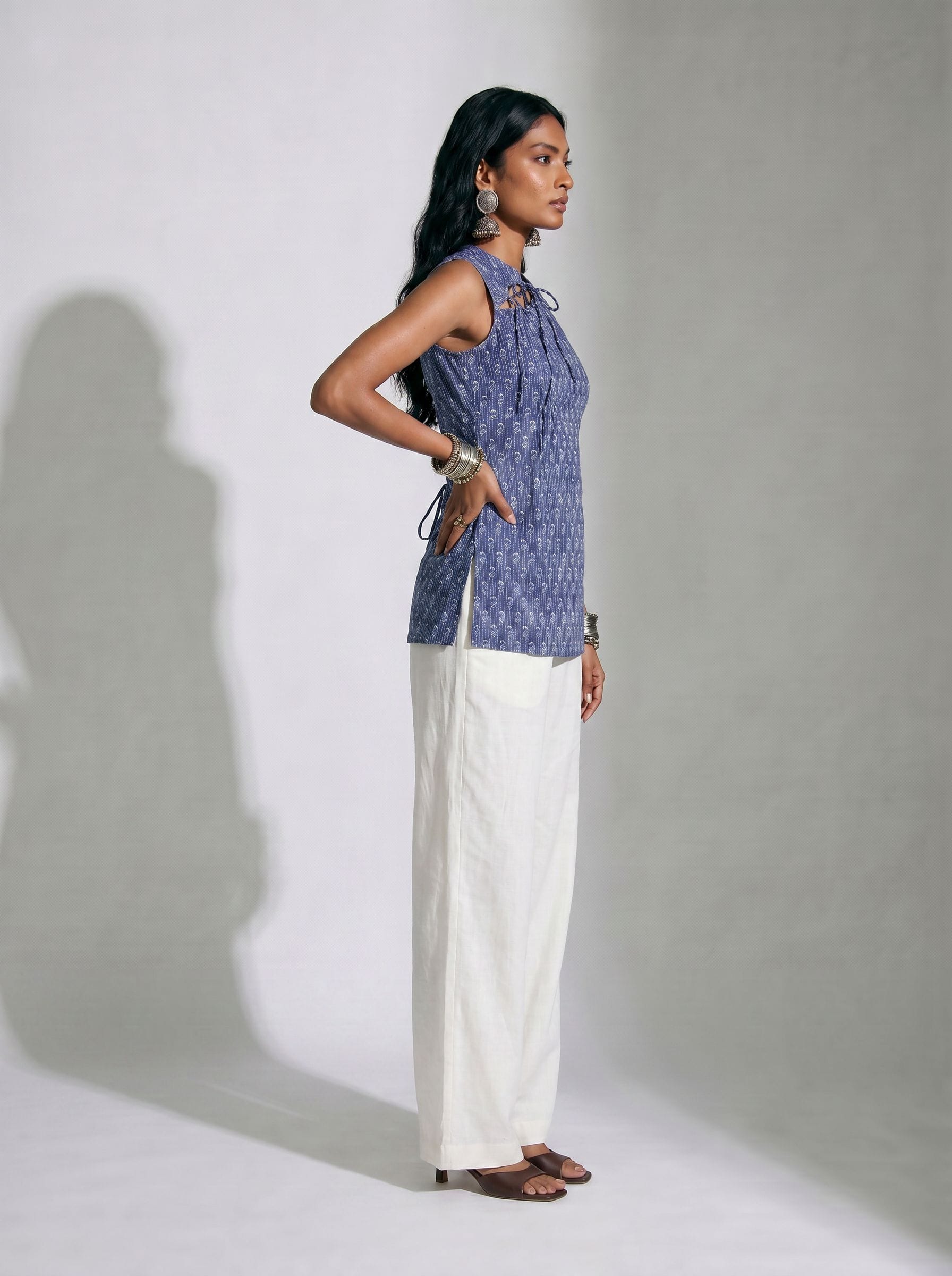 Alisha Tie-Neck Kurti