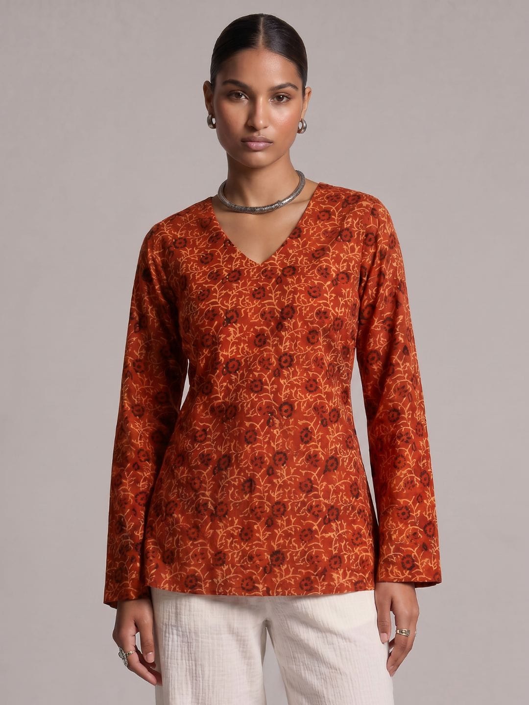 Yukta Bell Sleeved Top