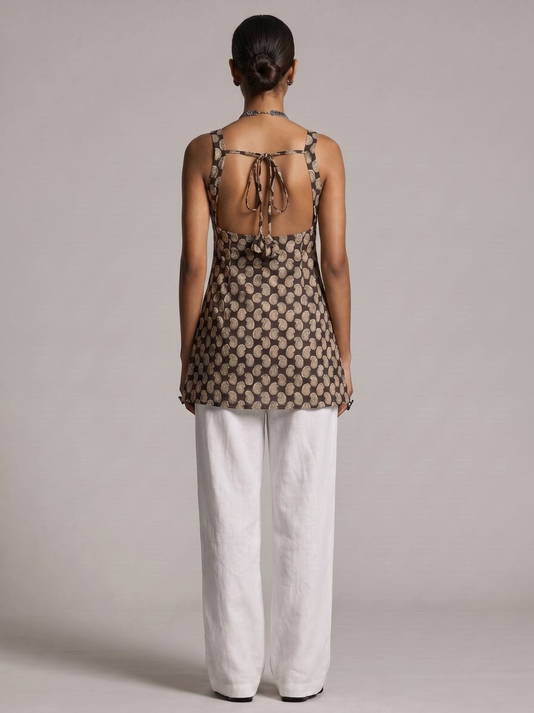 Koyal Deep Back Kurti