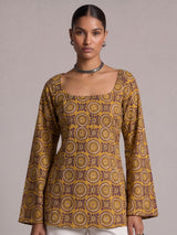 Tarini Deep Back Sleeved Kurti