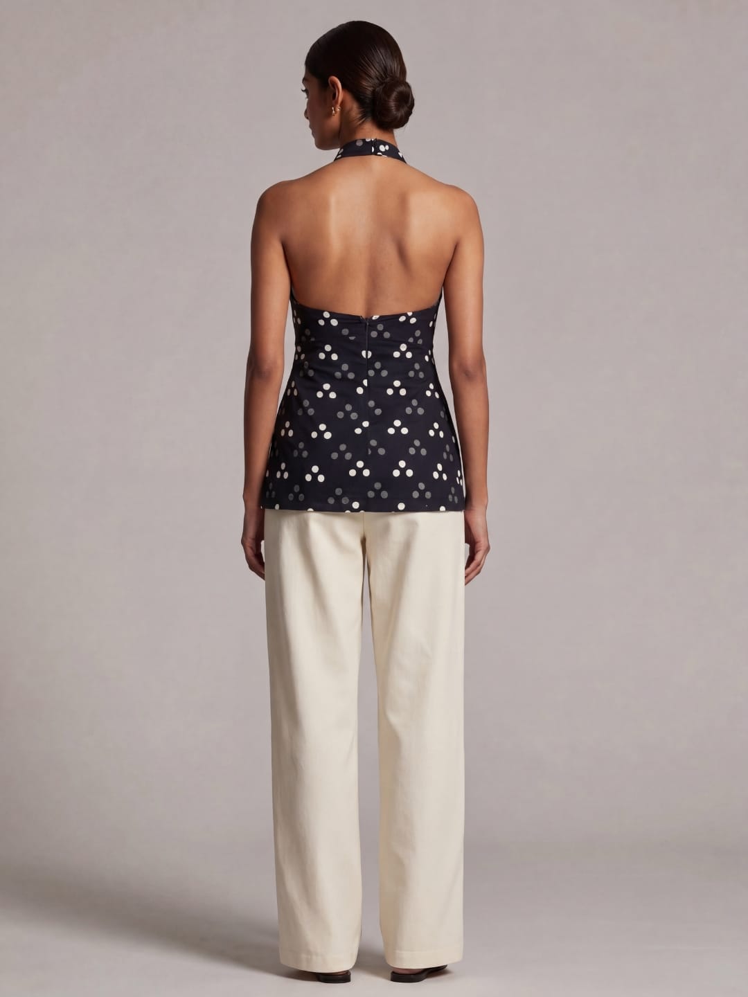 Haya Keyhole Halterneck Kurti