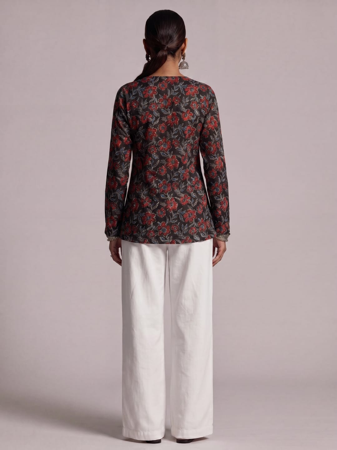 Hema Sleeved Modest Kurti