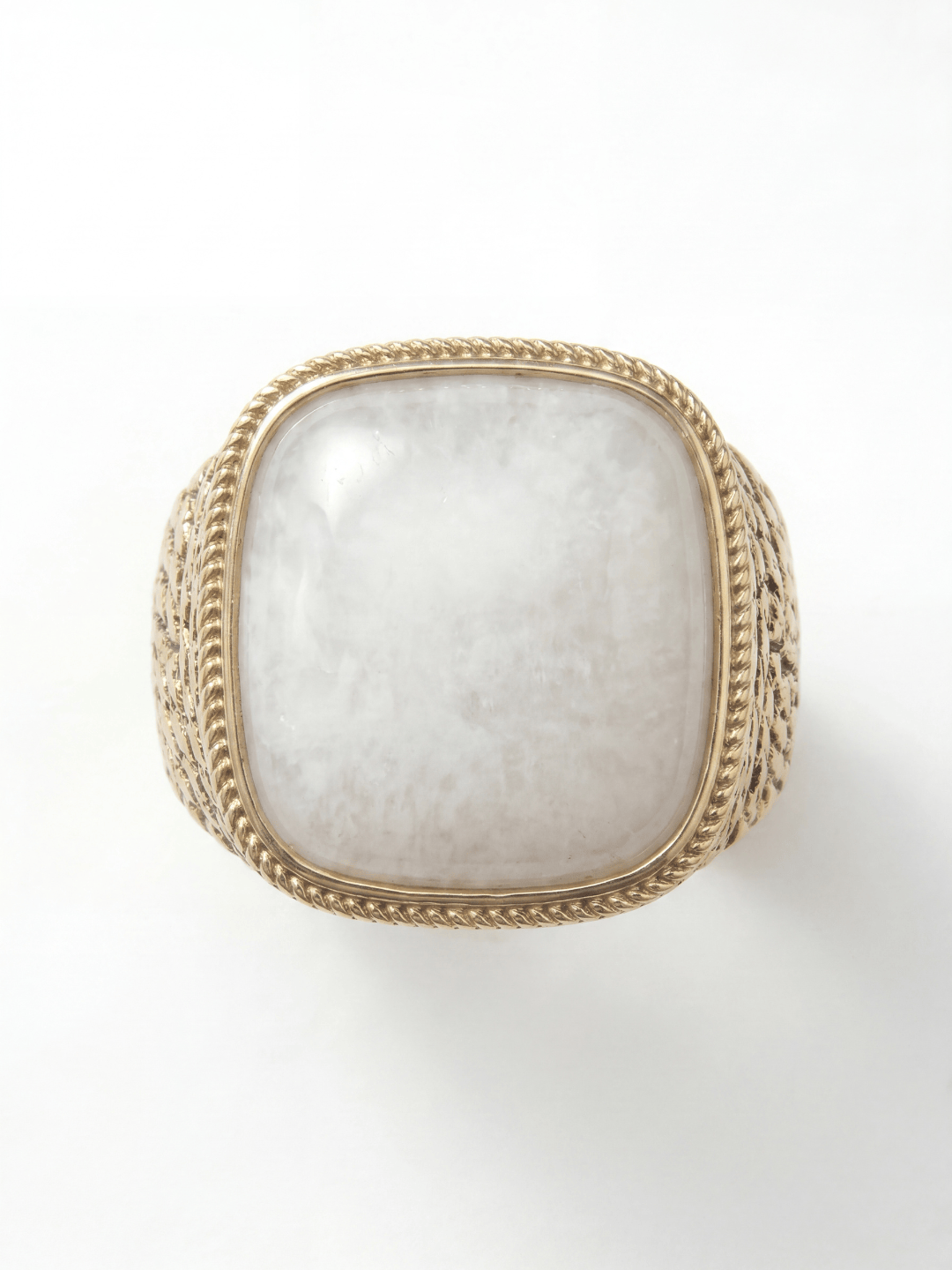 Ivory Stone Ring