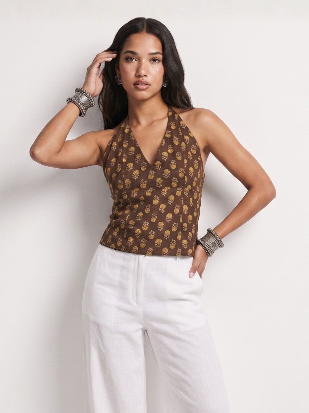Aarvie Halter Neck Top