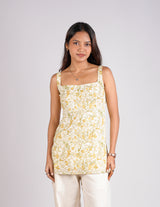 Aarohi Deep Back Kurti