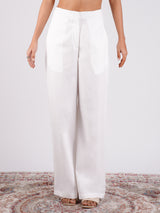 White Cotton Pants