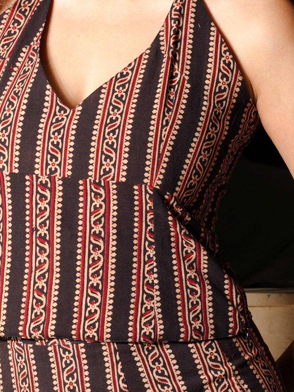 Meha Halterneck Skirt Set