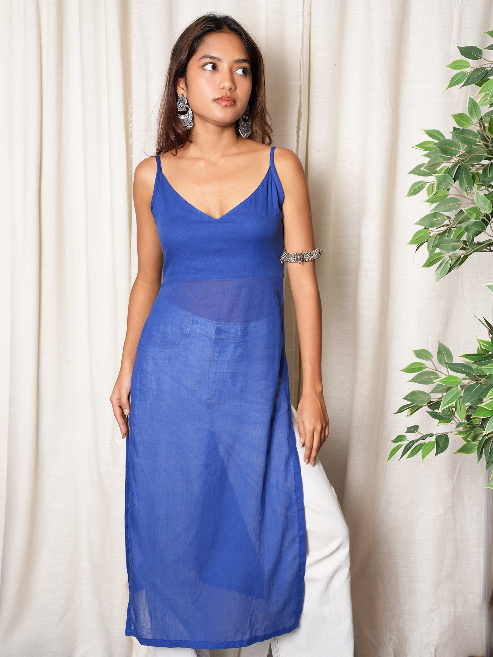 Parul Sheer Mul Kurti