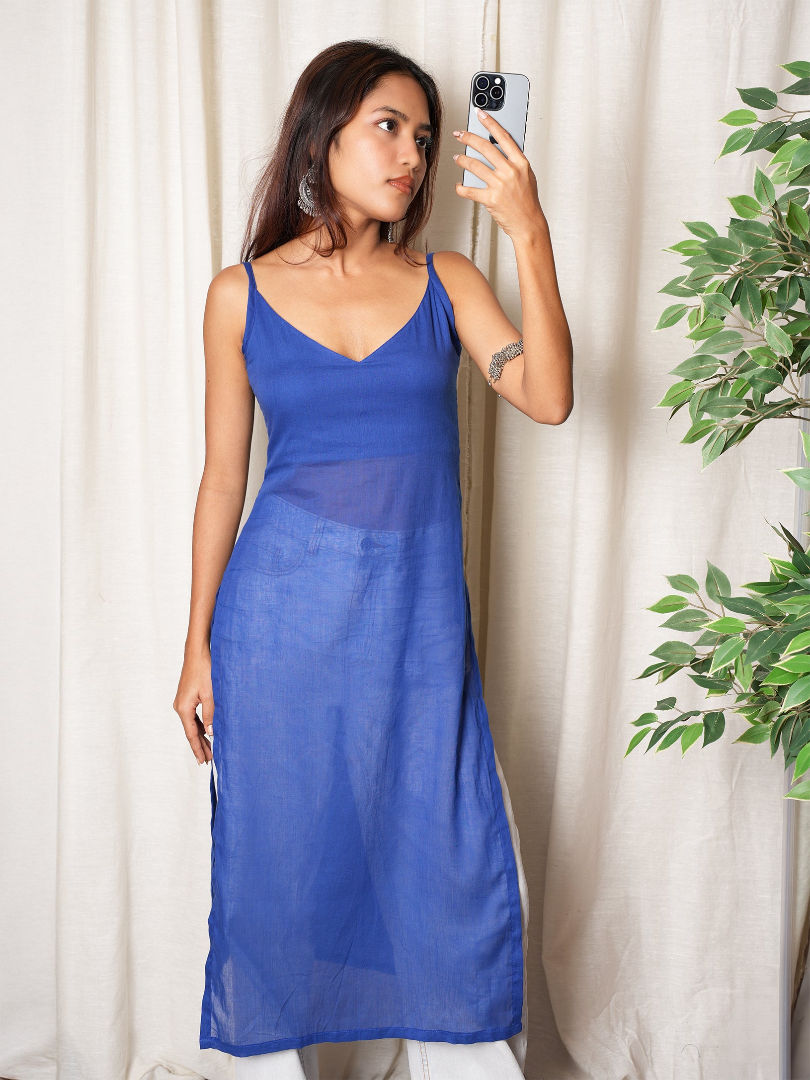 Parul Sheer Mul Kurti