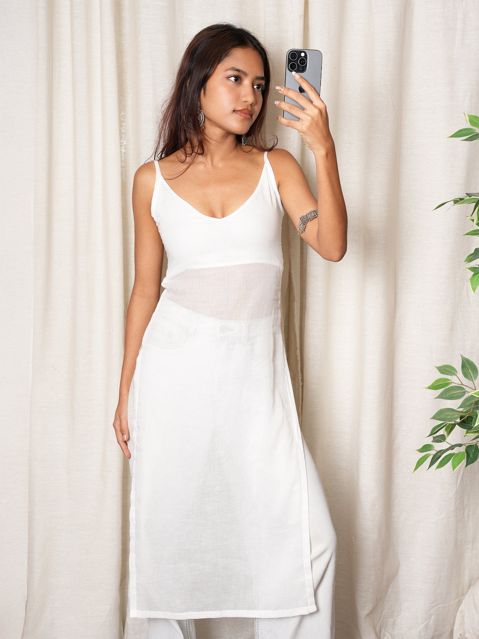 Apoorva Sheer Mul kurti