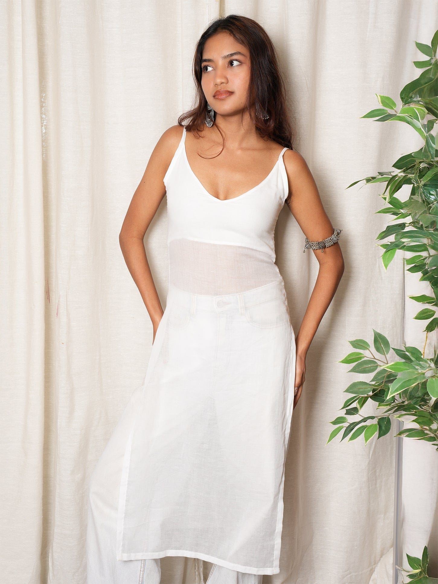 Apoorva Sheer Mul kurti