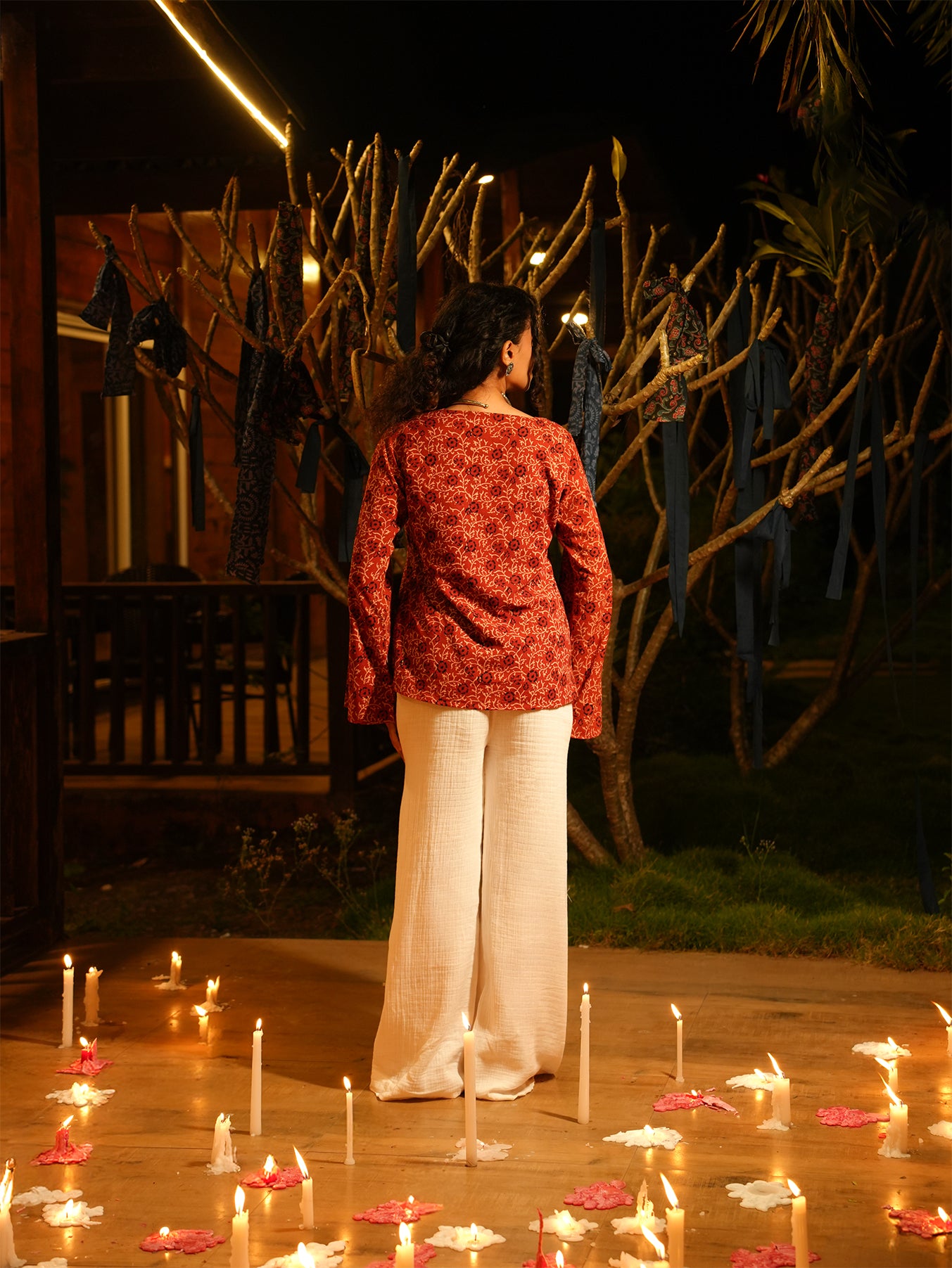 Yukta Bell Sleeved Top