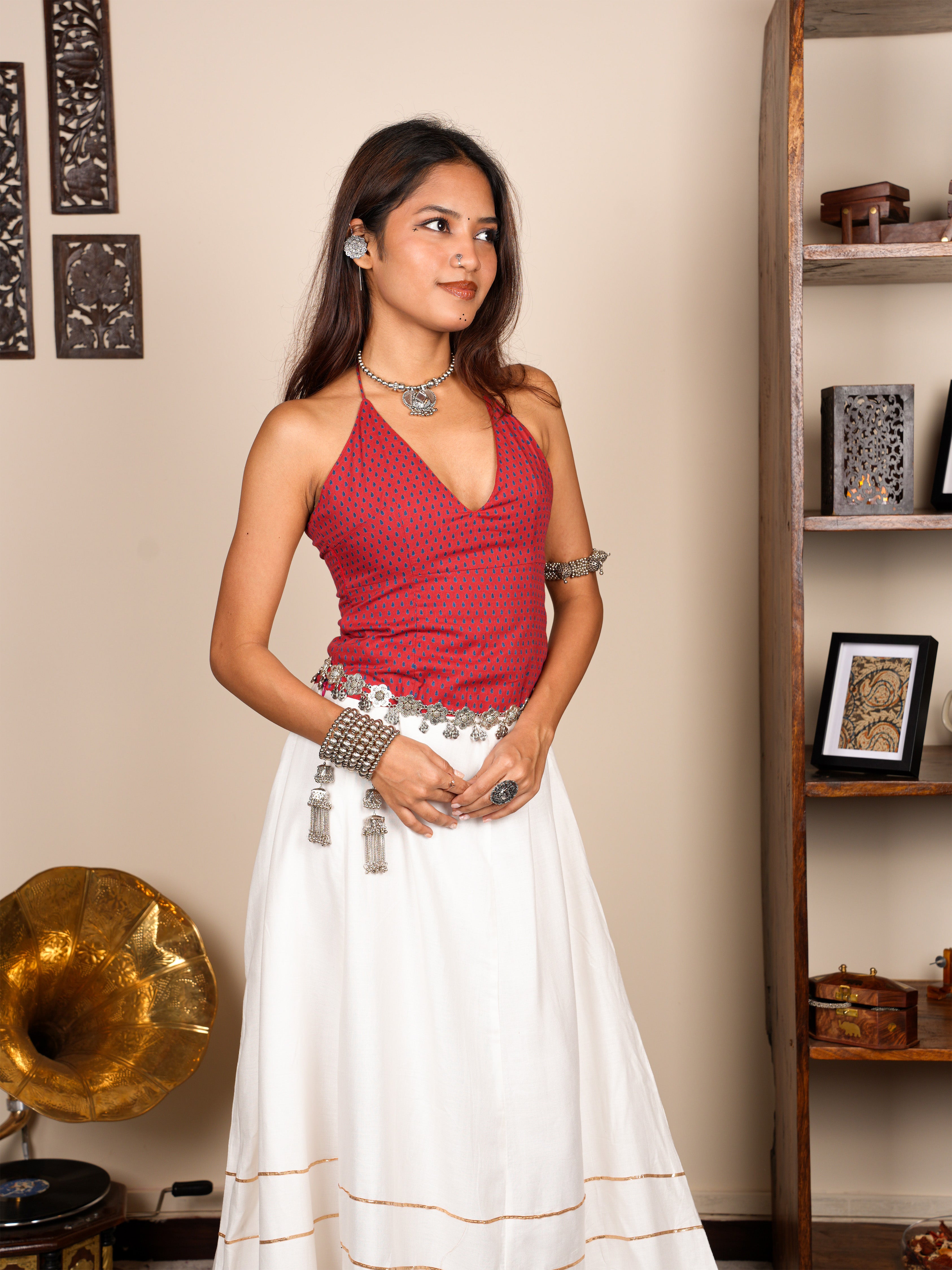 Kavya Halter Neck Top