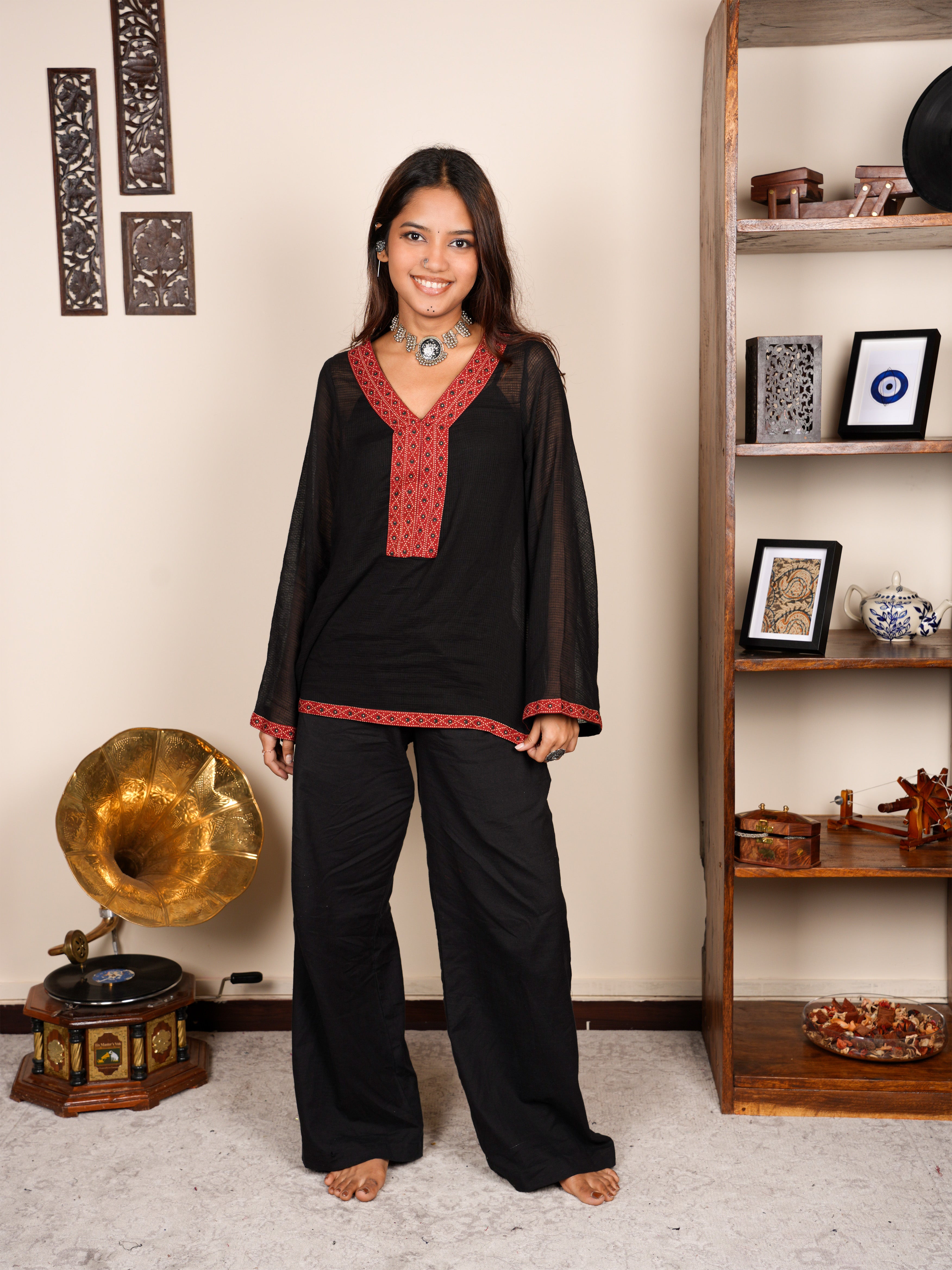 Tanya Mul Cover-Up Kurti