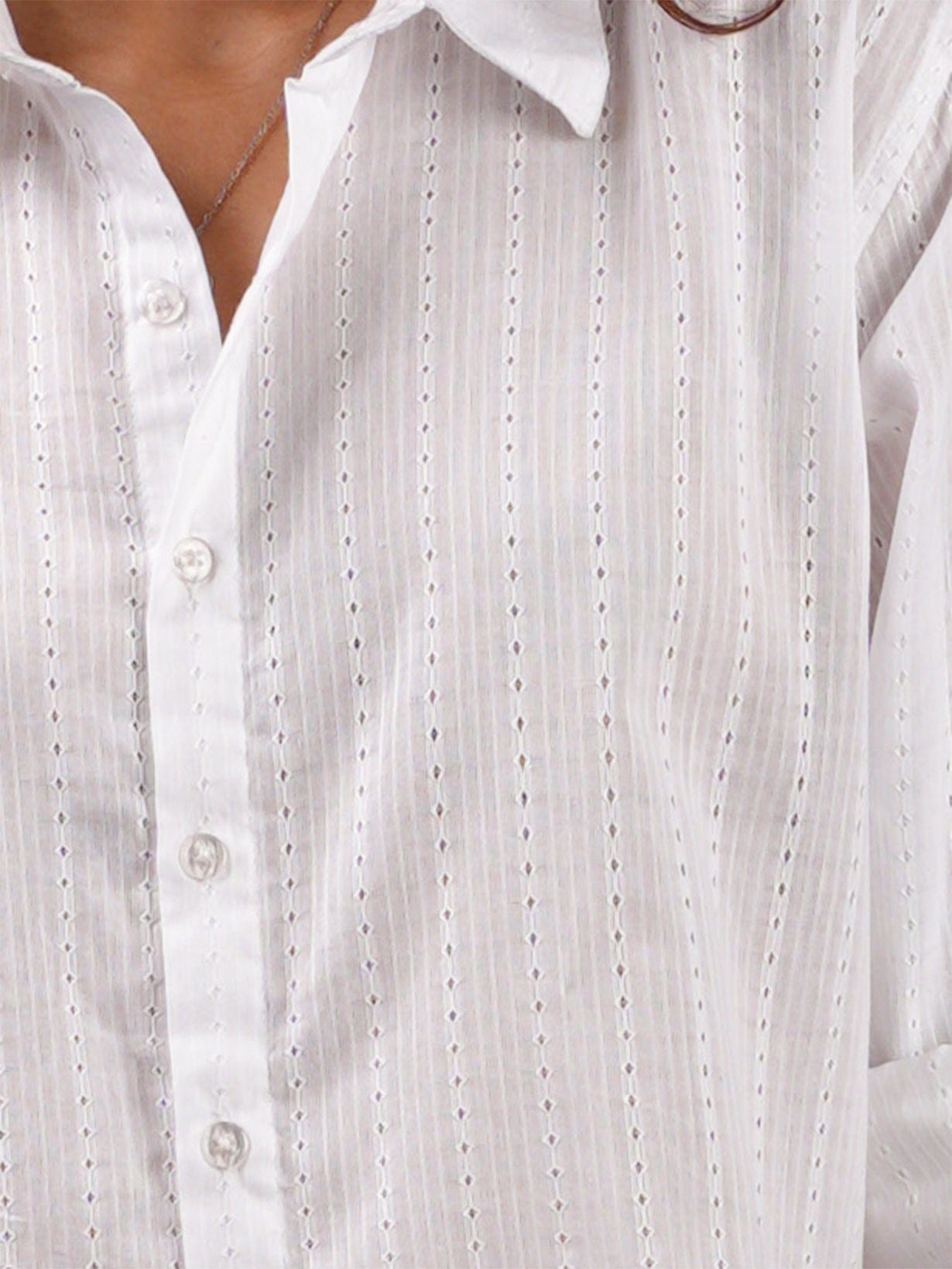 Oversized Jacquard Shirt